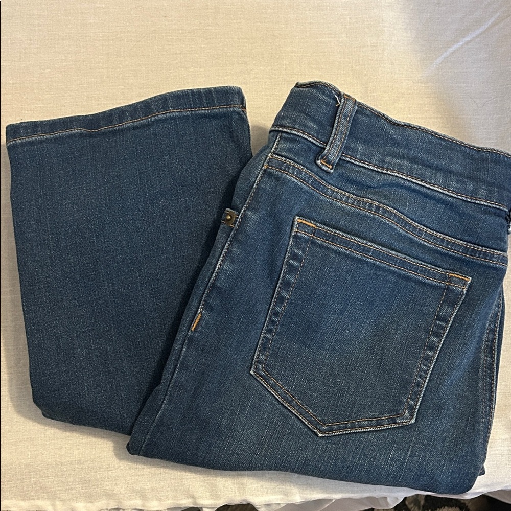 Vineyard Vines Dark Blue Straight Leg Jeans Size 16
